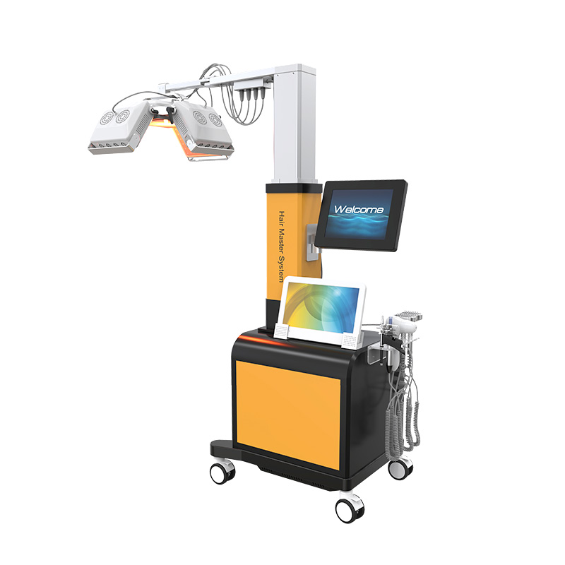 Red light therapy 660nm diode laser hair growth machine for hair scalp massage